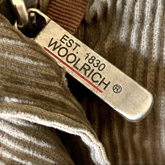 WOOLRICH Corduroy Faux Fur Trimmed Oversized Parka/Barn Coat—SZ. Large - Picture 12 of 17